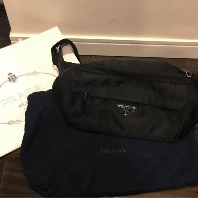 ✨激レア美品✨プラダ PRADA ショルダーバッグ ナイロン ブラック dpt