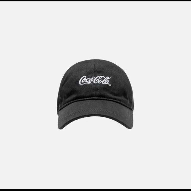 KITH COCA COLA CLASSIC LOGO CAP BLACK