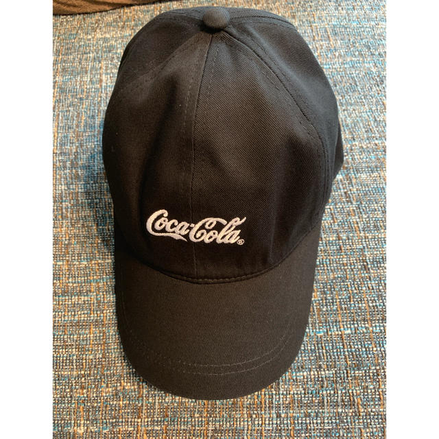 KITH COCA COLA CLASSIC LOGO CAP BLACK