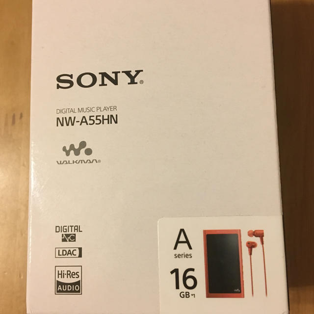 オーディオ機器SONY WALKMAN NW-55HN 16GB  A series