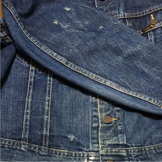 Lee - 40-50s Lee 赤タグ 101-J 46 デニムジャケット ビンテージの