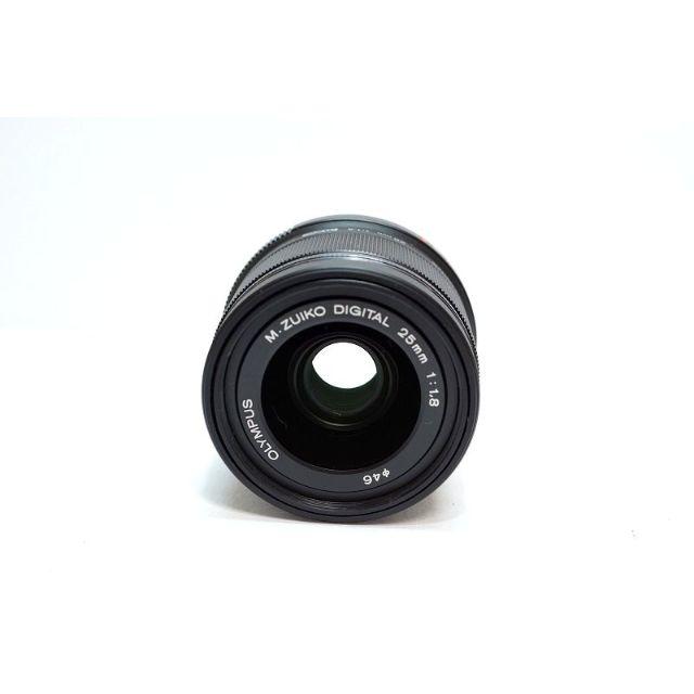 OLYMPUS(オリンパス)の【明るい単焦点】 OLYMPUS M.ZUIKO 25mm F1.8 スマホ/家電/カメラのカメラ(レンズ(単焦点))の商品写真
