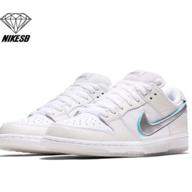 NIKE(ナイキ)のDIAMOND SUPPLY CO.×NIKE SB DUNK メンズの靴/シューズ(スニーカー)の商品写真