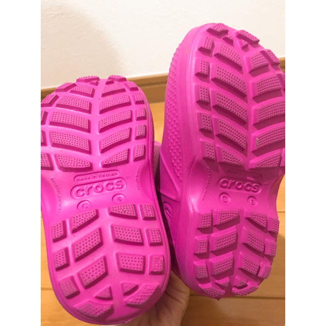 crocs(クロックス)の子供用長靴  キッズ/ベビー/マタニティのベビー靴/シューズ(~14cm)(長靴/レインシューズ)の商品写真