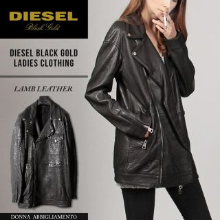 diesel black gold レザージャケット