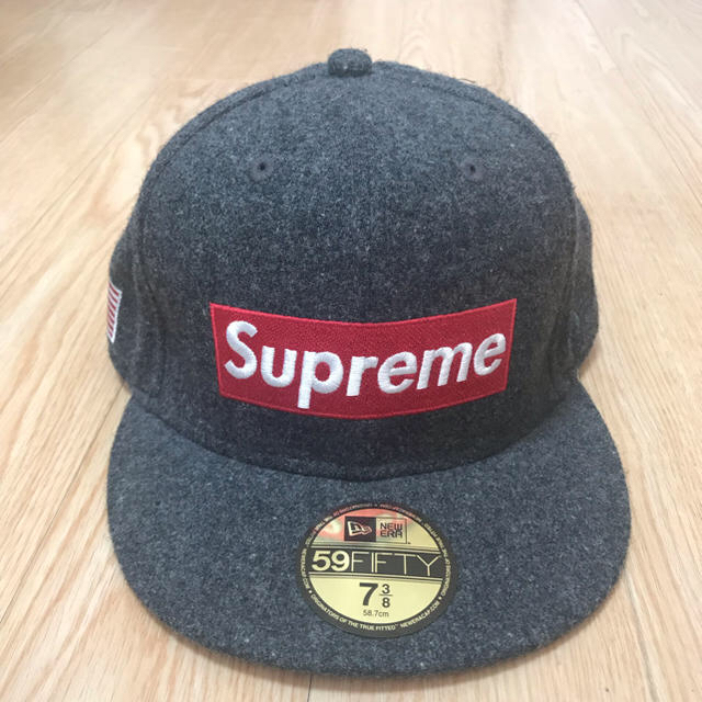 メンズsupreme×Woolrich 10AW Box Logo NEW ERA