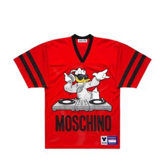 モスキーノ(MOSCHINO)のモスキーノ h&mコラボ メッシュTシャツ(Tシャツ(半袖/袖なし))