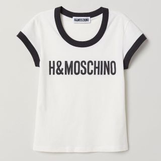 エイチアンドエム(H&M)の[M] H&M Moschino ロゴプリントTシャツ(Tシャツ(半袖/袖なし))