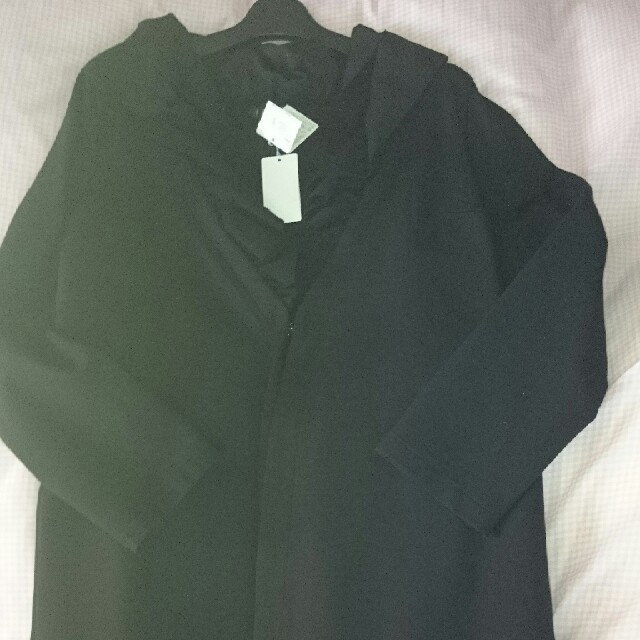 イクコ コート黒 IKUKO 再お値下げ レディースのジャケット/アウター(ロングコート)の商品写真