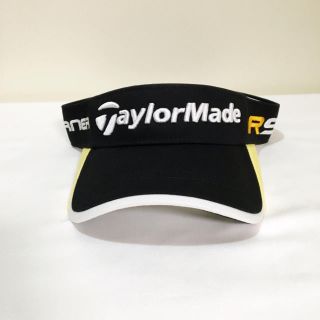 テーラーメイド(TaylorMade)の新品 ゴルフ サンバイザー  テーラーメイド ゴルフ サンバイザー 黒(ウエア)