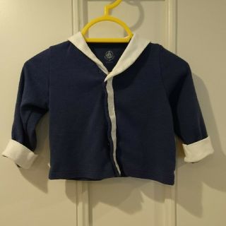 プチバトー(PETIT BATEAU)のプチバトー カーディガン(カーディガン/ボレロ)