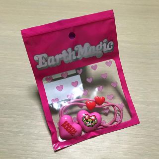 アースマジック(EARTHMAGIC)のアースマジック♡マフィヘアゴム♡ピンク(その他)