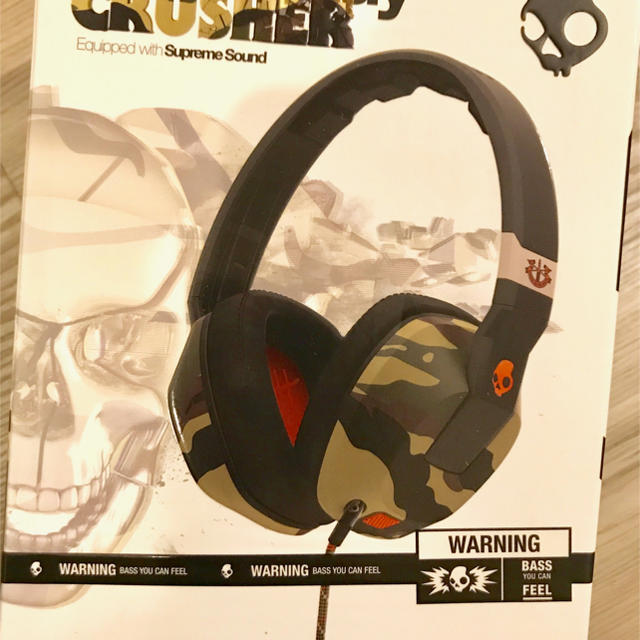 Skullcandy(スカルキャンディ)のSkullcandy スカルキャンディー CRUSHER クラッシャー  スマホ/家電/カメラのオーディオ機器(ヘッドフォン/イヤフォン)の商品写真