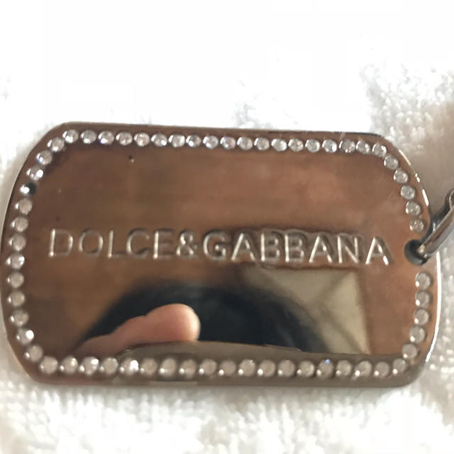 DOLCE&GABBANA(ドルチェアンドガッバーナ)のドルチェ&ガッバーナ プレートネックレス メンズのアクセサリー(ネックレス)の商品写真