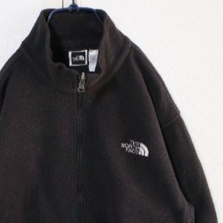 ザノースフェイス(THE NORTH FACE)のUS ノースフェイス black フリース ジャケット women's M(トレーナー/スウェット)