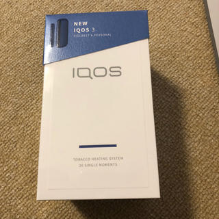 アイコス(IQOS)のiQOS3 iQOS 3 アイコス ブルー 未登録 未開封 最安値 ステラブルー(タバコグッズ)