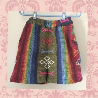 チチカカ(titicaca)の【試着のみ】エスニック ハーフパンツ(ハーフパンツ)