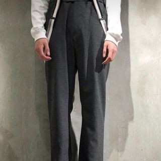 サンシー(SUNSEA)のSUNSEA 18aw  N.M Brushed TEKETEKE Pants(スラックス)