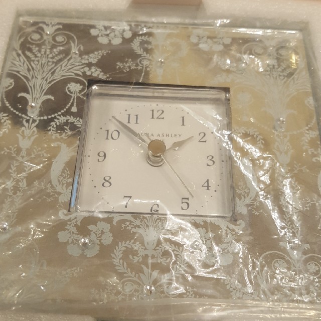 LAURA ASHLEY - ☆置時計☆グラスミラード クロック ジョゼッテの通販 