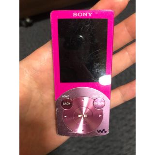 ウォークマン(WALKMAN)のSONY ウォークマン NW-S645 ピンク NW S645(ポータブルプレーヤー)