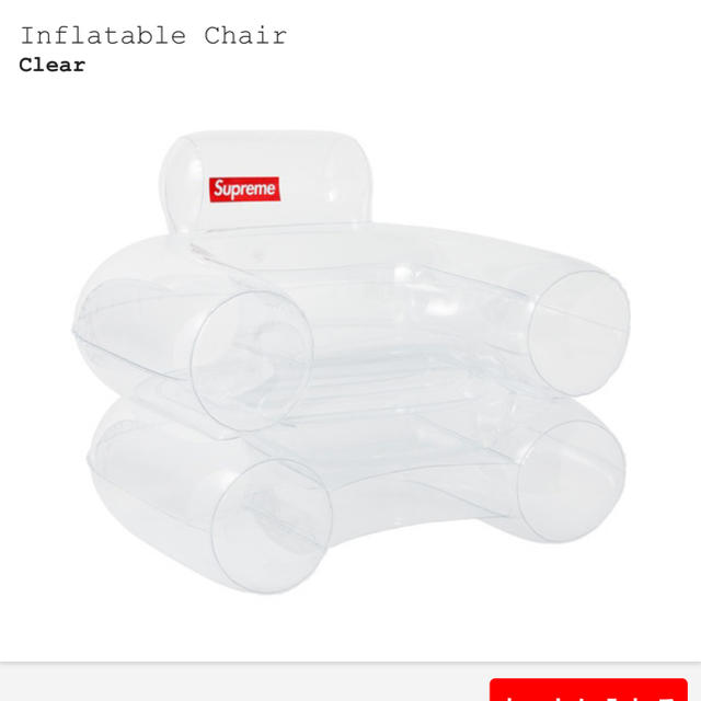 Supreme Inflatable Chair チェアー シュプリーム 半額！