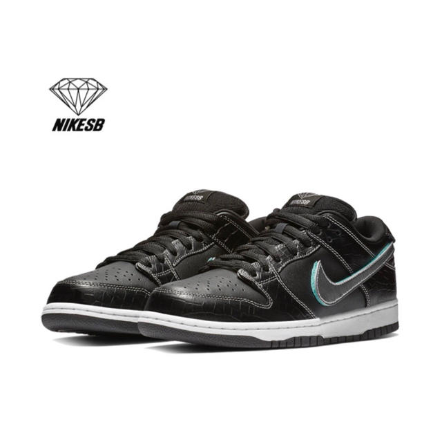 NIKE(ナイキ)のDIAMOND SUPPLY CO.×NIKE SB DUNK メンズの靴/シューズ(スニーカー)の商品写真