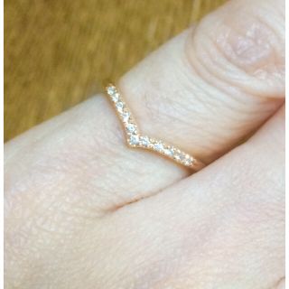 スタージュエリー(STAR JEWELRY)のスタージュエリー 、ダイヤ、リング、K18    ◎キノコ様専用◎(リング(指輪))