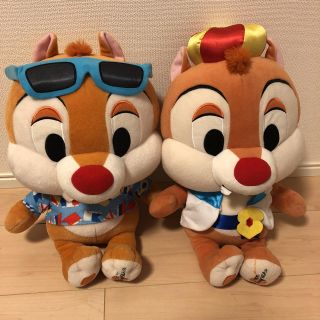 チップアンドデール(チップ&デール)のアブーズバザール  チップとデールぬいぐるみセット(ぬいぐるみ)