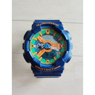 カシオ(CASIO)のGA-110FC-2AJF デジアナCrazy Colors(腕時計(アナログ))