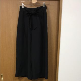 マジェスティックレゴン(MAJESTIC LEGON)の黒色 ワイドパンツ 難あり(その他)