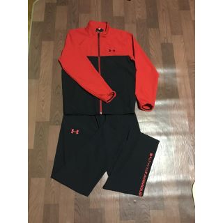 アンダーアーマー(UNDER ARMOUR)のアンダーアーマー クロスウェア XL ブラック レッド ジャージ セットアップ(ジャージ)