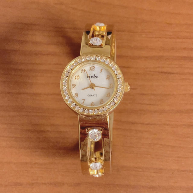 ABISTE(アビステ)のliebe☆アビステ ゴールド 腕時計 ストーン レディースのファッション小物(腕時計)の商品写真