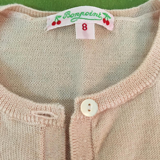 Bonpoint(ボンポワン)のBonpoint  カーディガン  8 キッズ/ベビー/マタニティのキッズ服女の子用(90cm~)(カーディガン)の商品写真