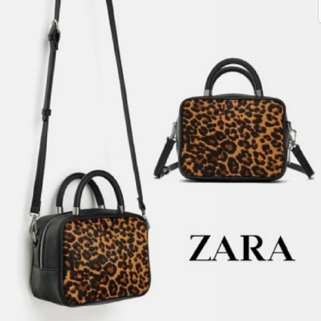 ZARA(ザラ)のZARA 2018AW新作レオパードbag  レディースのバッグ(ショルダーバッグ)の商品写真