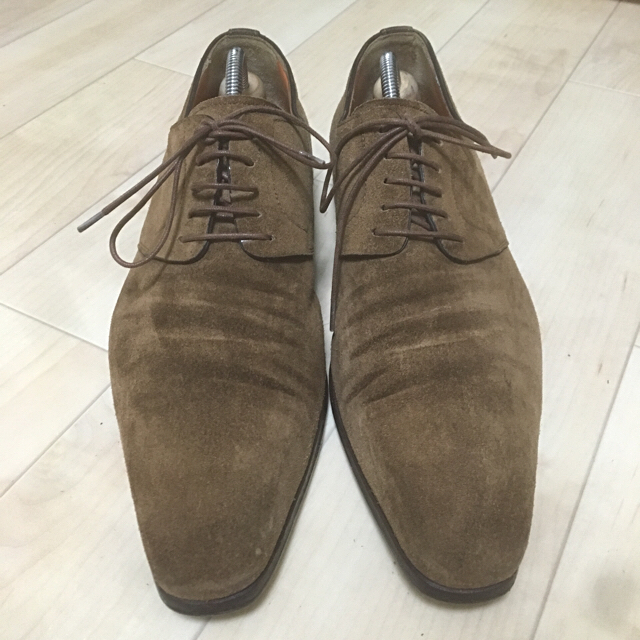 SANTONI サントーニ スエード - ドレス/ビジネス