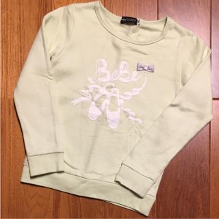 ベベ(BeBe)のBEBE べべ 裏起毛 トレーナー サイズ120(Tシャツ/カットソー)