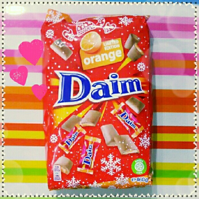 IKEA(イケア)のIKEA Daim オレンジダイム 1袋 食品/飲料/酒の食品(菓子/デザート)の商品写真