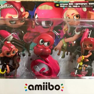 Nintendo Switch - 新品amiibo トリプルセット[タコガール/タコ