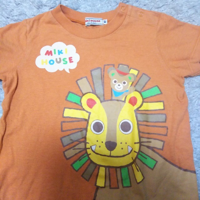 mikihouse(ミキハウス)のミキハウス　プッチーくん　Tシャツ　90サイズ キッズ/ベビー/マタニティのキッズ服男の子用(90cm~)(Tシャツ/カットソー)の商品写真