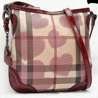 バーバリー(BURBERRY)の【Louise様専用】バーバリー BURBERRY ハート柄 ショルダーバッグ(ショルダーバッグ)