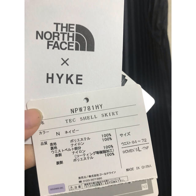 ロングスカート専用 HYKE × THE NORTH FACE