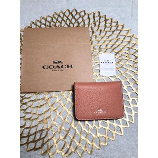 コーチ(COACH)の新品！人気‼COACH　コーチ　カードケース　ピンクマルチ(パスケース/IDカードホルダー)