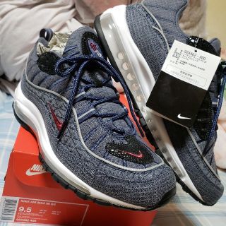 ナイキ(NIKE)の新品 黒タグ元箱付 NIKE ナイキ AIRMAX エアマックス 98 QS 靴(スニーカー)