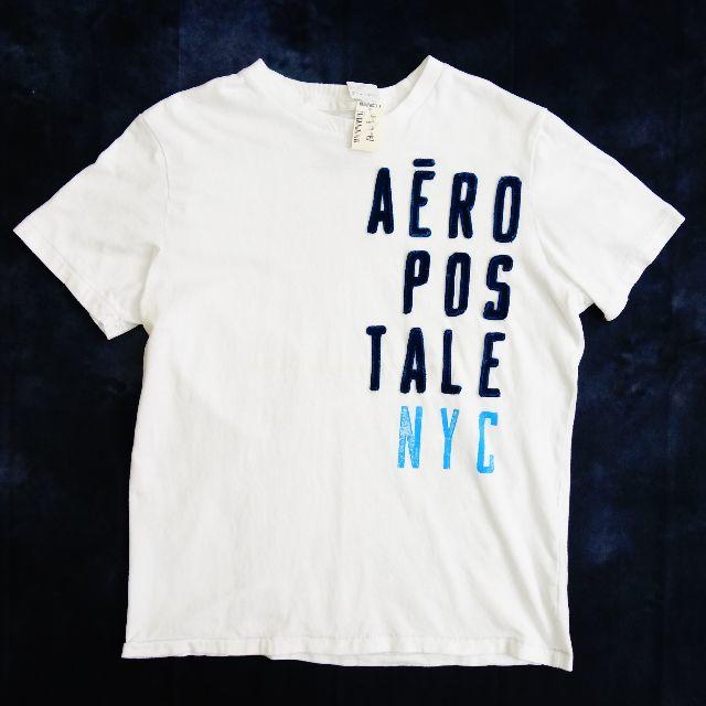 AEROPOSTALE(エアロポステール)のエアロポステール Tシャツ 半袖 アップリケ メンズ★MNO-N-5-0027 メンズのトップス(Tシャツ/カットソー(半袖/袖なし))の商品写真