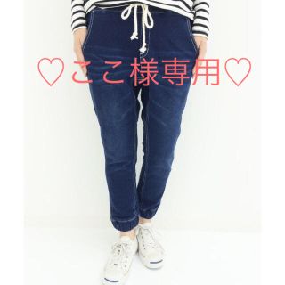 アナップ(ANAP)の♡ここ様専用♡Factor=ニットデニムサルエルパンツ(デニム/ジーンズ)