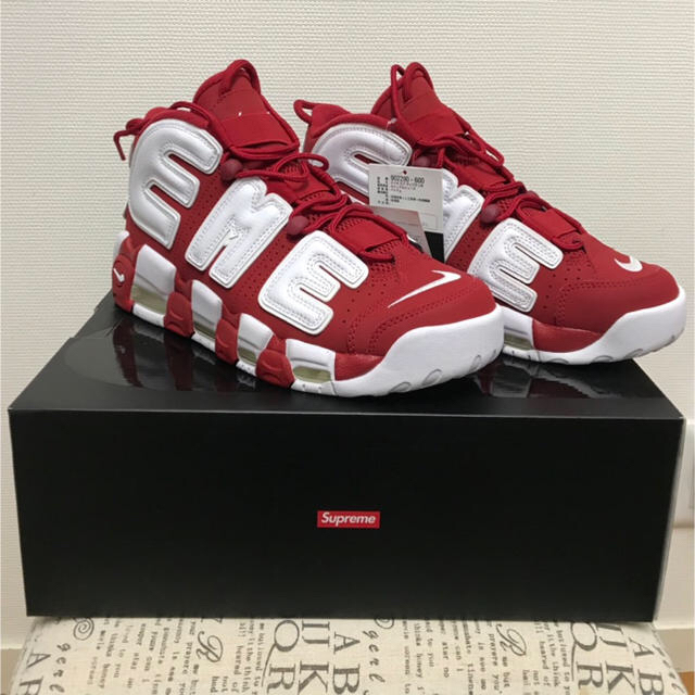 personal cristiandad sobras 通販 人気】 Supreme x NIKE - Supreme AIR UPTEMPO MORE スニーカー - pbc-agence.com