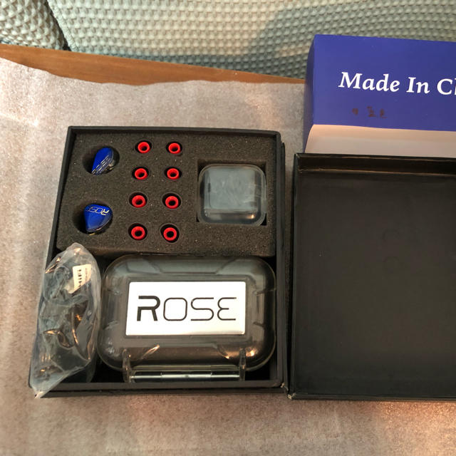 オーディオ機器Rose 3D-7 MMCX 新品未使用