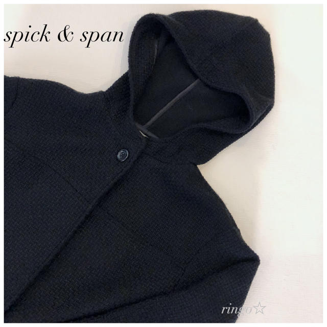 Spick & Span(スピックアンドスパン)のspick&spanスピック&スパン✳︎フーディーコート レディースのジャケット/アウター(その他)の商品写真