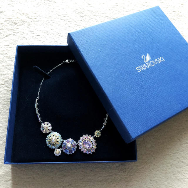 SWAROVSKI - swarovski regency ビジュー ネックレス スワロフスキーの