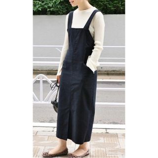 イエナ(IENA)の専用♡IENA♡大人気完売♡モールスキンタイトサロペットワンピース♡38(サロペット/オーバーオール)